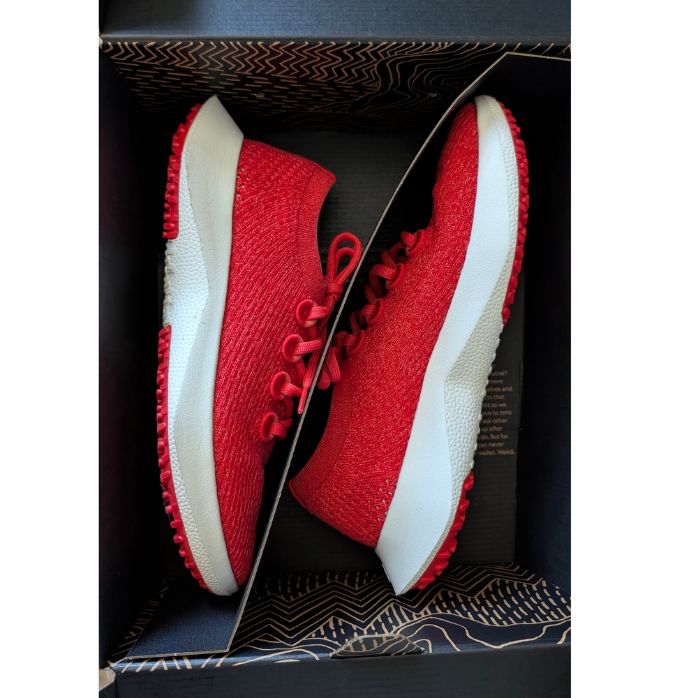 Allbirds Tree Dasher 2 Sneakers in Bloom Red